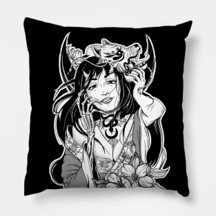 Wolf Demon Pillow