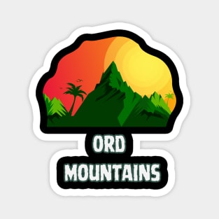 Ord Mountains Magnet