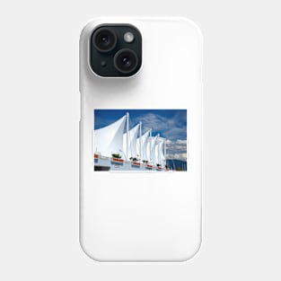 White Sails in Vancouver Phone Case