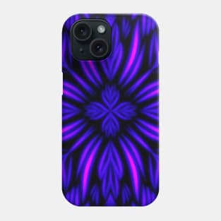 Abstract Purple Flower Phone Case