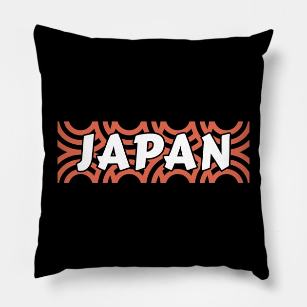 Japan Pillow by FLATVAC OFFICIAL