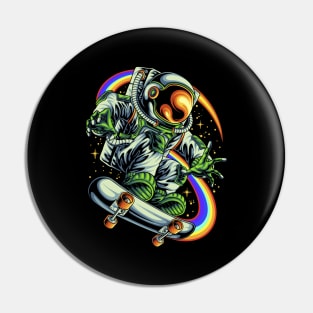 Astronaut Pro Skeater Pin