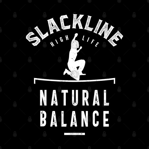 Slackline Extreme Sport Gift by cidolopez