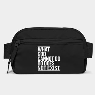 What God Cannot Do Don't Exist Christian Gift Bag