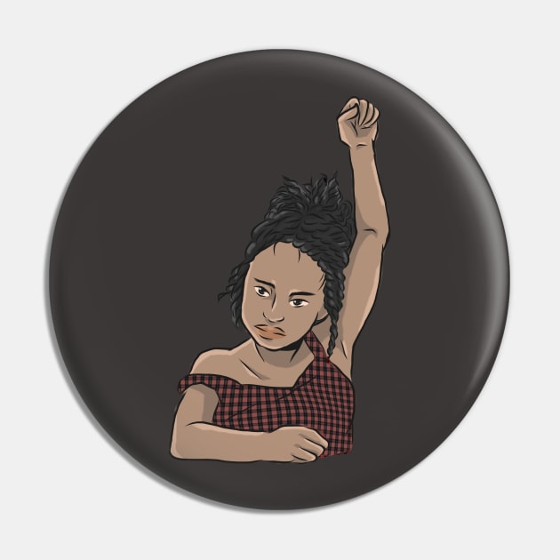 Hands Up Pin by RandomAlice