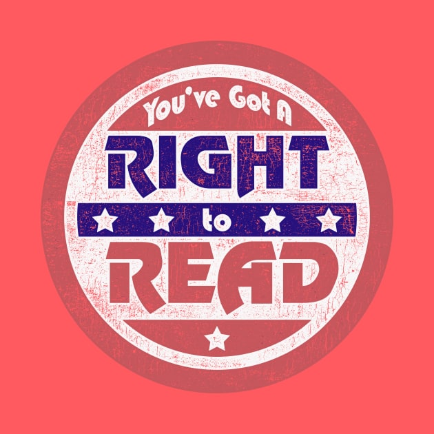 Right to Read (retro) by rt-shirts