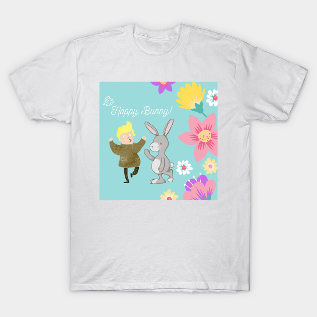 Discover Happy Bunny! Series (G) - Cute Animal Gifts - T-Shirt