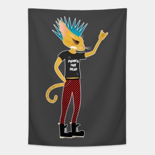 Punk cat Tapestry