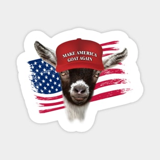 Make America GOAT Again Pygmy Goat Magnet