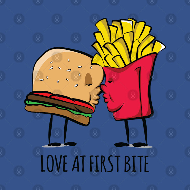 Discover Love at first bite - Love - T-Shirt