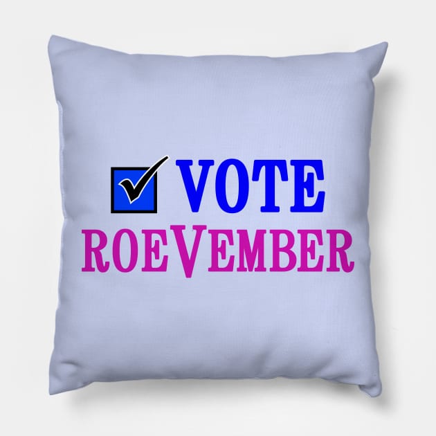 Vote Rovember Pillow by Spirit-Dragon