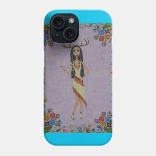 Deer Woman (Fairy Tale Fashion Series 5) Phone Case