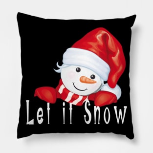 let it snow Pillow