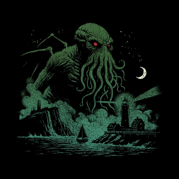 Cthulhu Rises by APSketches