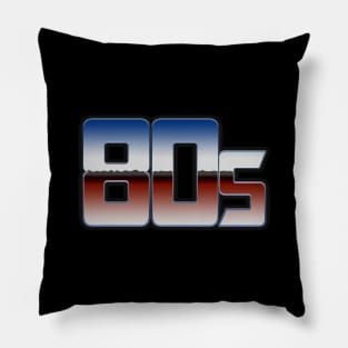 80s Chrome Pillow