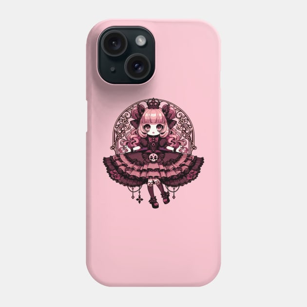 Gothic Lolita Phone Case by DesignDinamique