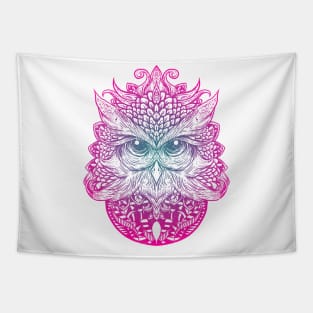 Art owl Tapestry