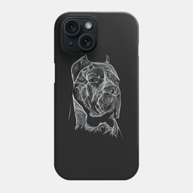 Cane Corso Painting Phone Case by SKornackiArt