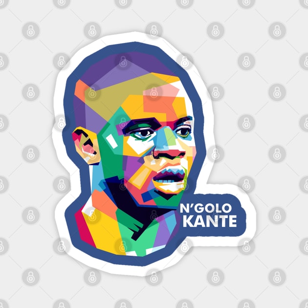 NGOLO KANTE Magnet by erikhermawann22