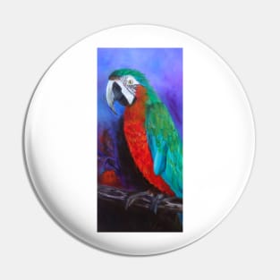 Becky, The Macaw Pin