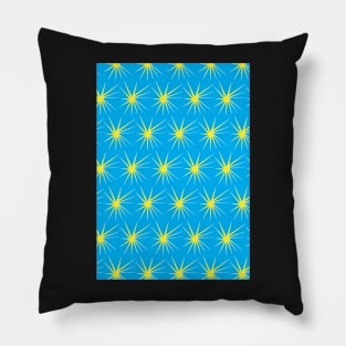 Minimalist shining Starry Blue Sky Pillow