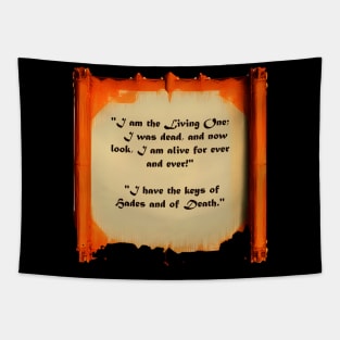 Biblical Quotes Tapestry