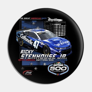 Ricky Stenhouse Jr. Checkered Flag Champion Pin