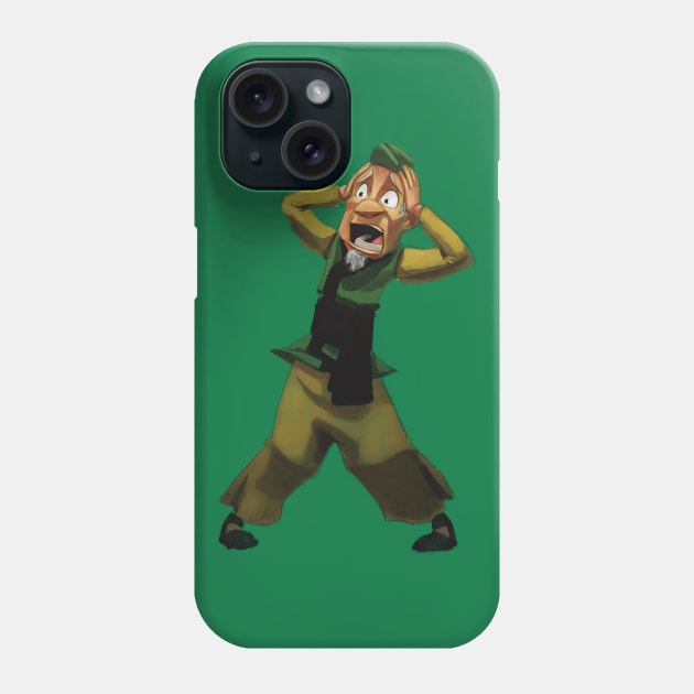 Cabbage Guy Phone Case by JoshNelsonArt