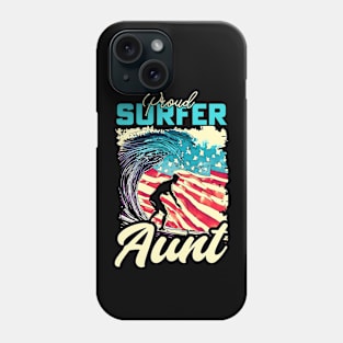 Proud Surfer Aunt Phone Case