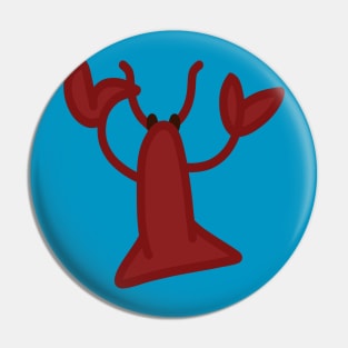 Random Doodles - Lobster Pin