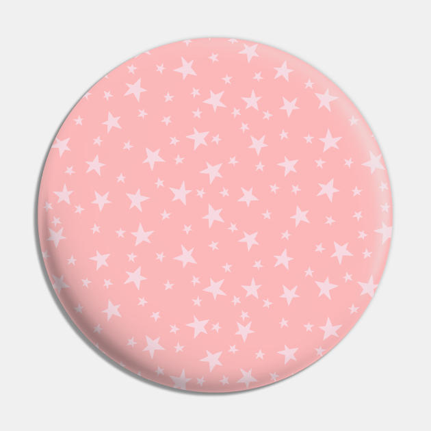 Pink Halloween Stars Pin by teevisionshop