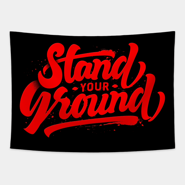 Stand your Ground Tapestry by Dojaja