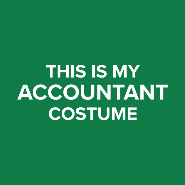 Halloween Costume Accountant by spreadsheetnation