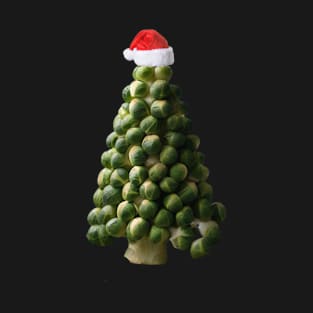 Brussels sprouts , Christmas tree T-Shirt