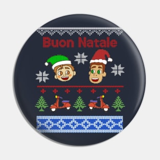 Bruno's Ugly Christmas Sweater Pin