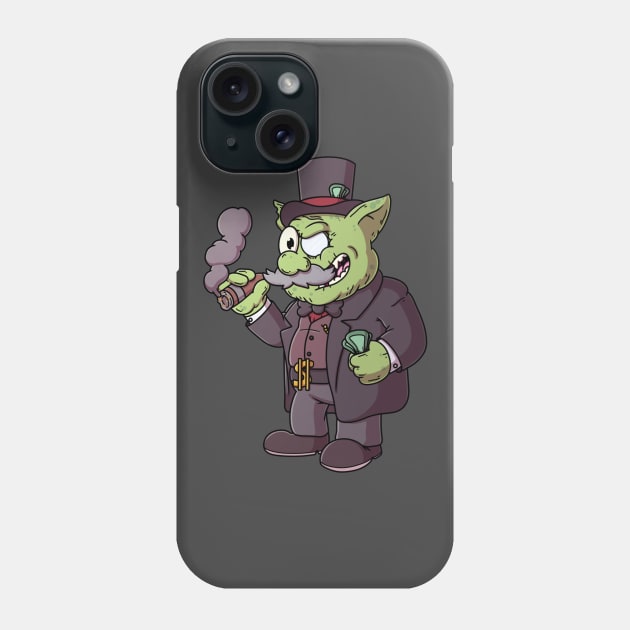 Rich Orc Phone Case by TheMaskedTooner