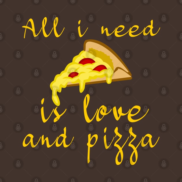 All I need is love and pizza by FlyingWhale369