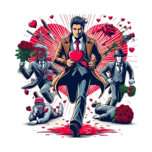 Mr Steal Your Heart Valentines Day T-Shirt