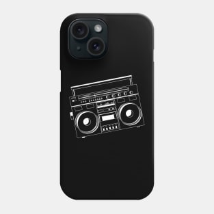 Boombox Ghetto Blaster Phone Case