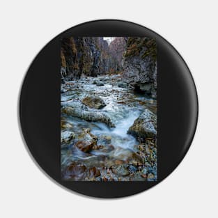 River in a canyon Pin