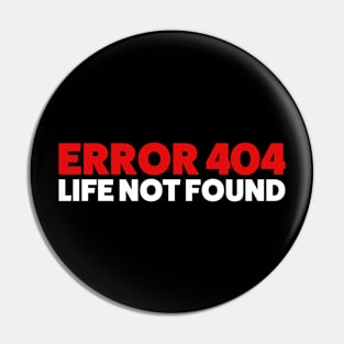 Error 404 Pin