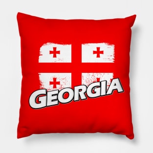 Georgia flag Pillow