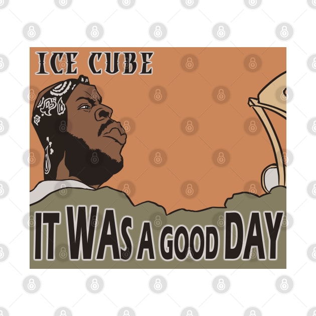 Ice Cube caricature by J Carlo 