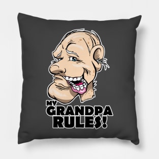My Grandpa Rules! Pillow