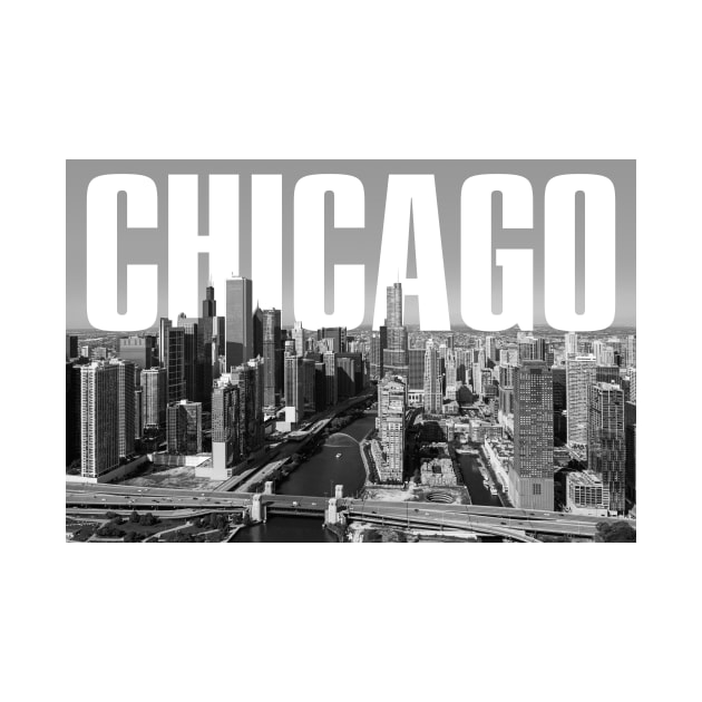 Chicago Cityscape by PLAYDIGITAL2020