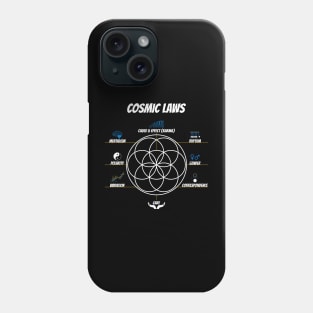 Seed of Life | Flower of Life connect with the hermetic laws Phone Case