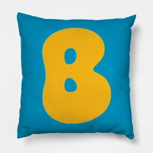 Letter B Soul Wave Pillow