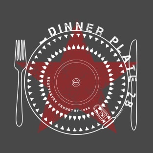 Dinner Plate 28 Dark T T-Shirt
