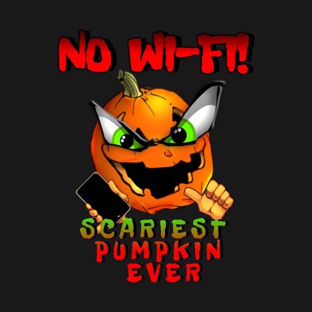 NO WI-FI! Scariest Pumpkin Ever by GoDigitalGOGO