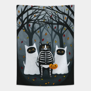 Spooky Trick or Treat Tapestry